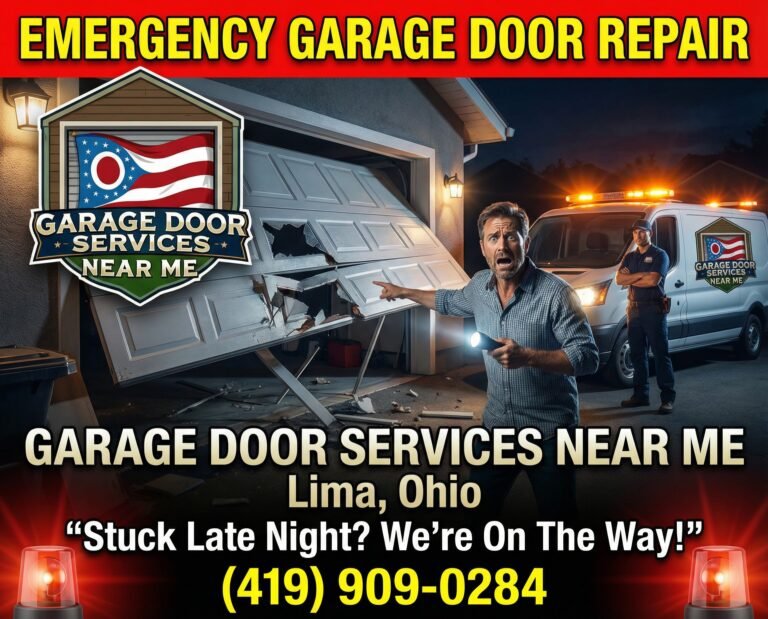Emergency Garage Door Repair Services in Lima, Ohio