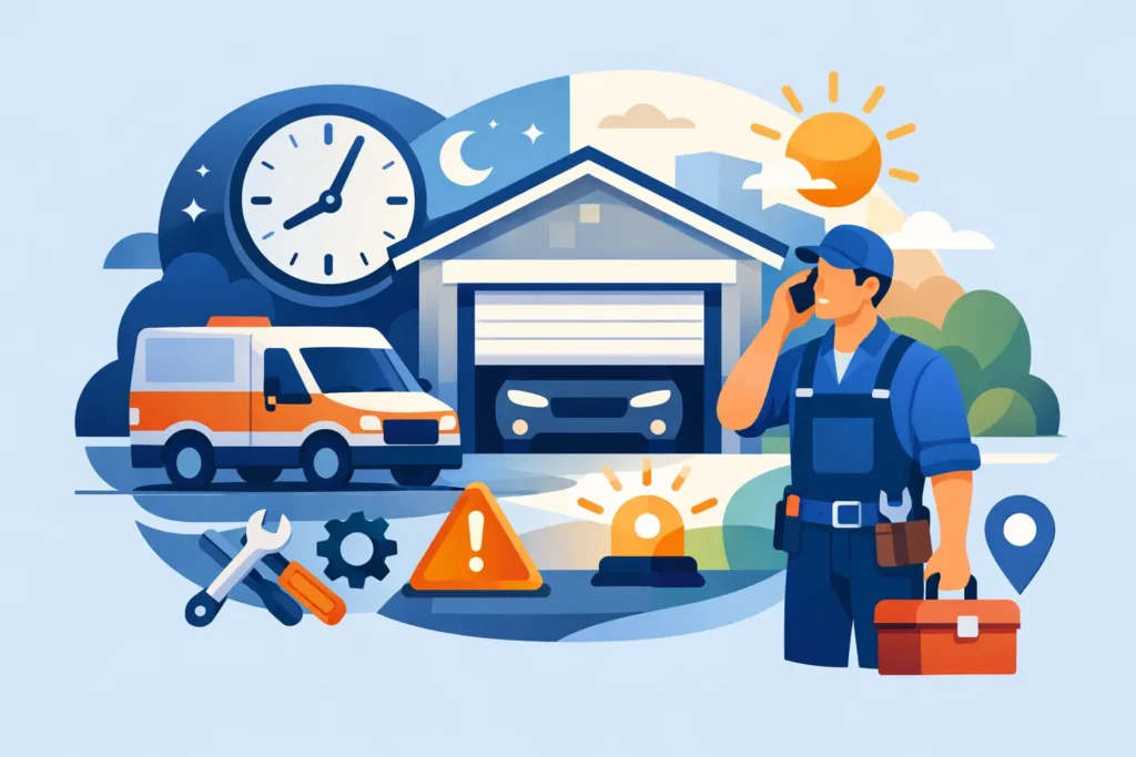 24 Hour Emergency Garage Door Service Near Me