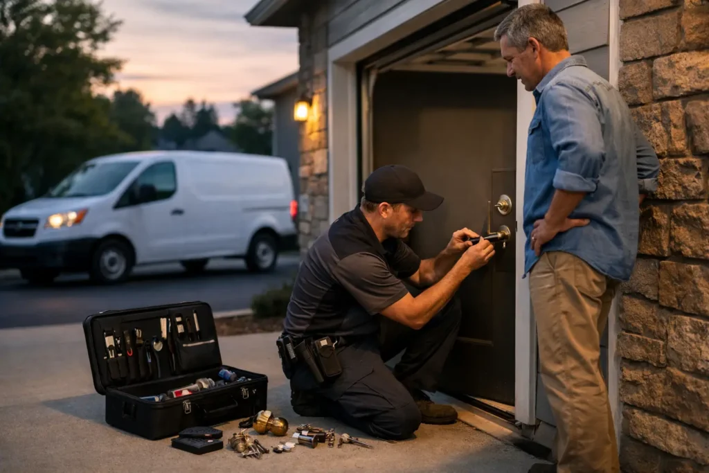 Garage Door Lock Repair Near Me