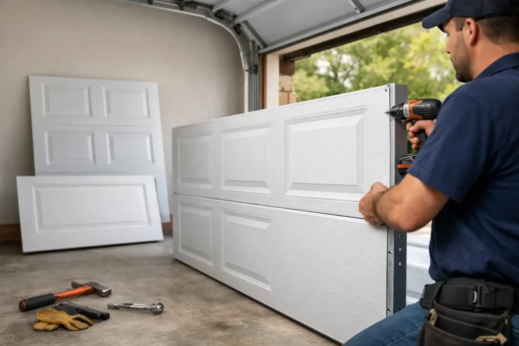Garage Door Panel Replacement Cost