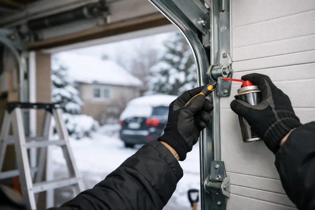Garage Door Maintenance for Ohio Winters