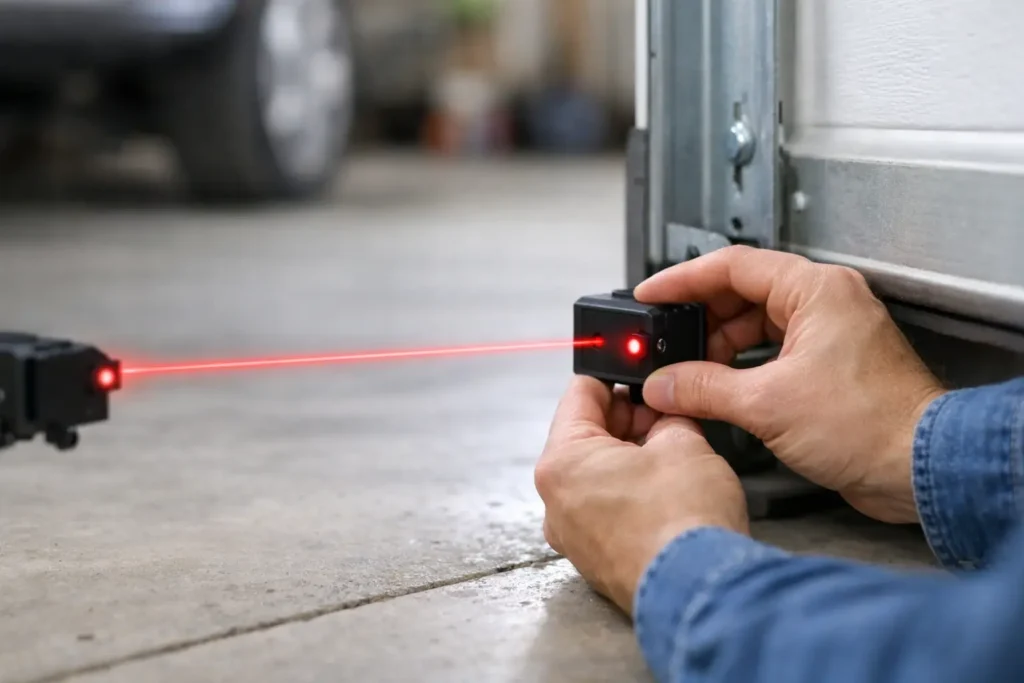 Garage Door Sensor Alignment Help
