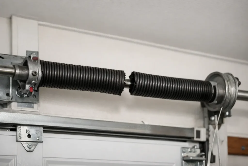 How to Spot a Broken Garage Spring