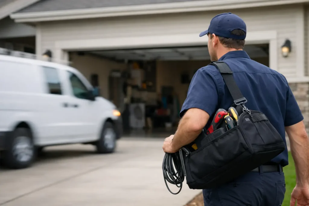 Lima Garage Door Service That Shows Up Fast