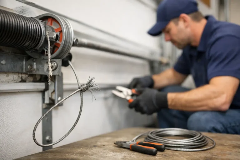 Broken Garage Door Cable Repair Basics