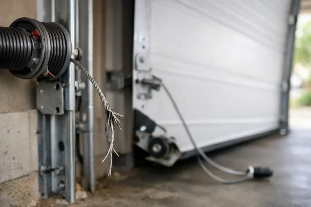 How to Tell Garage Door Cable Failure Signs