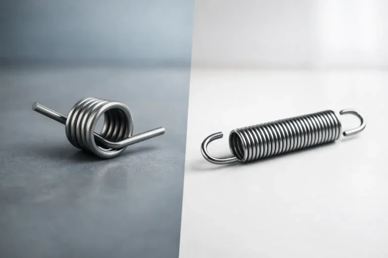 Torsion Spring vs Extension Spring Differences