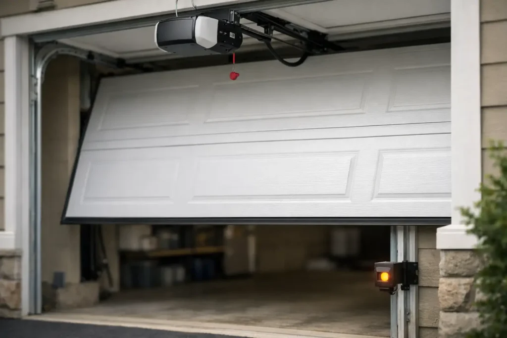 Why Garage Door Opens Then Stops: 7 Causes
